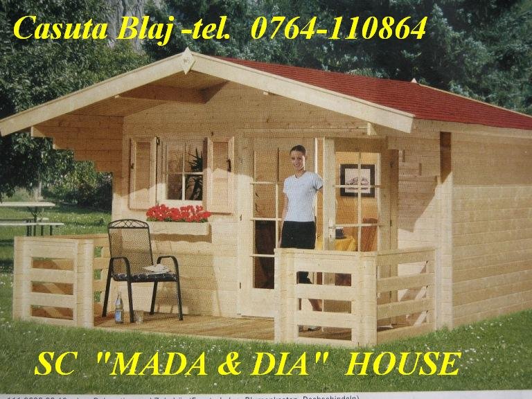 CASUTA BLAJ-CASUTE DE GRADINA ,CABANE  TEL. 0764-110864